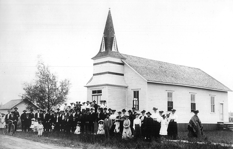 130 years photo of an old Church